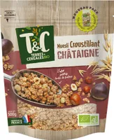 Muesli croustillant châtaigne