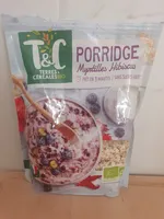 porridge Myrtilles Hibiscus