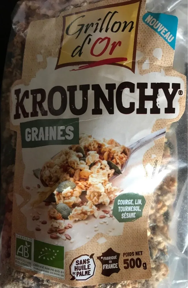 Krounchy graines