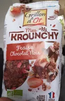 Mes Krounchy Fraise Chocolat Noir