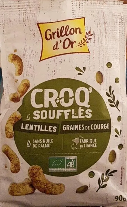 CROQ' SOUFFLES LENTILLE GRAINES DE COURGE
