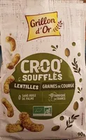 CROQ' SOUFFLES LENTILLE GRAINES DE COURGE