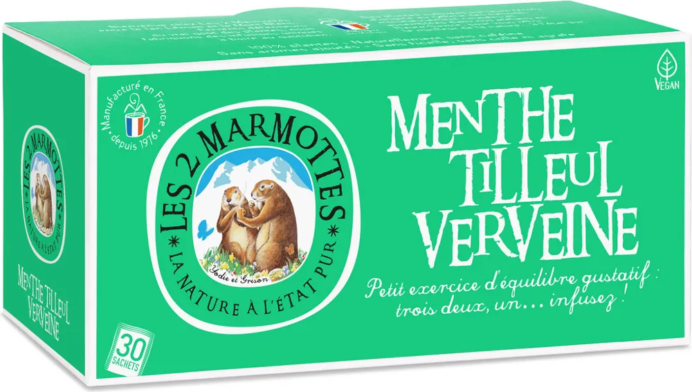 Menthe Tilleul Verveine
