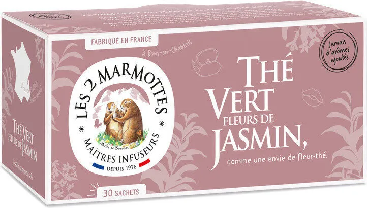Thé vert fleurs de Jasmin