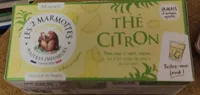 Thé citron : les 2 marmottes