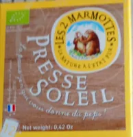 Infusion presse soleil