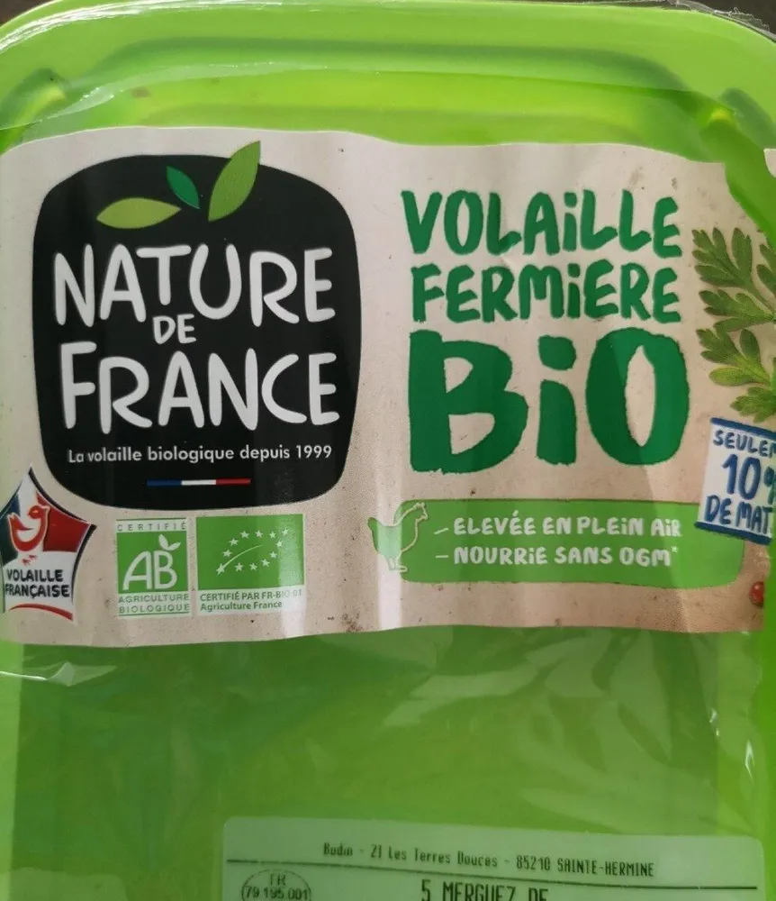 5 Merguez de Volaille Fermière Bio