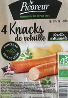 4 Knacks de volaille