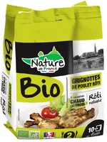 Grignottes de poulet rôti nature