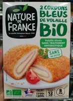 2 Cordons Bleus De Poulet Bio
