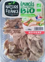 Émincés cuits de poulet