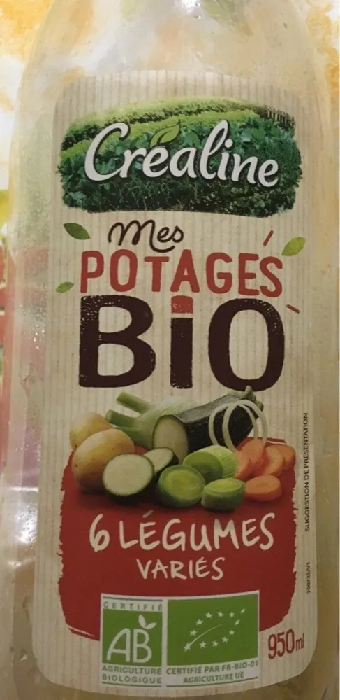 Mes potages Bio 6 Légumes