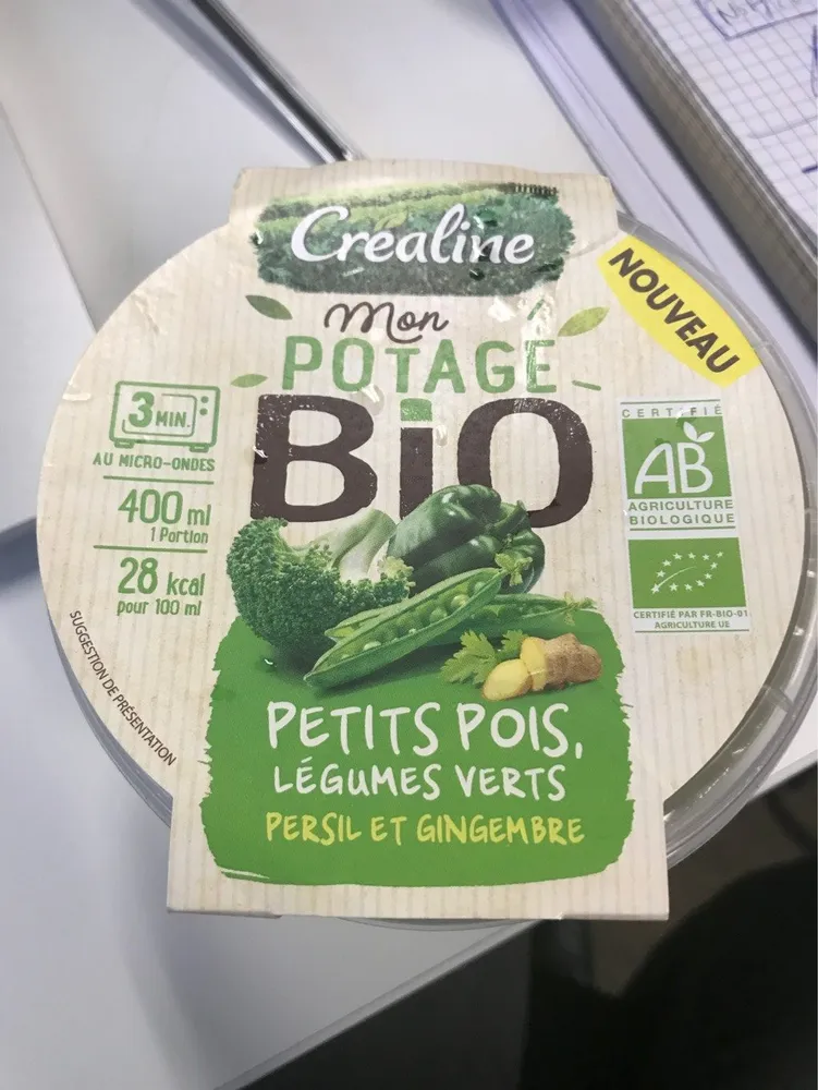 Mon potage bio