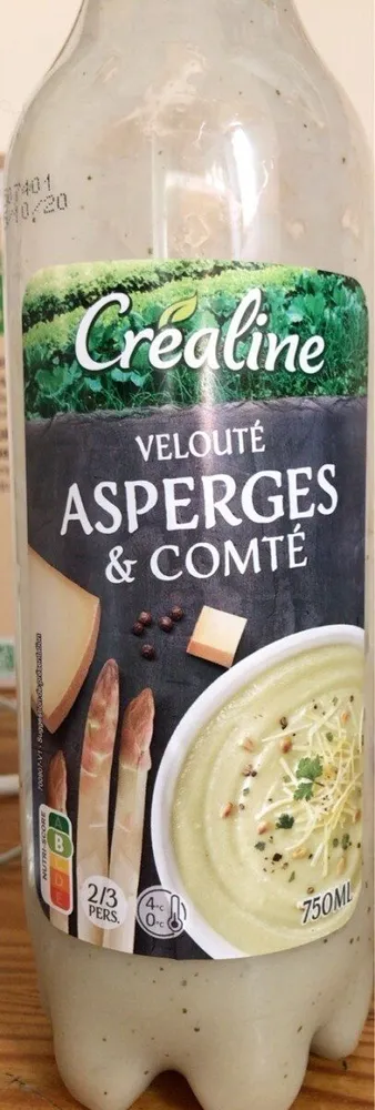 Veloute asperges et comte