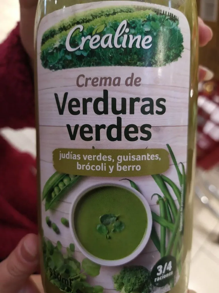 Crema de verduras