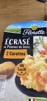 L'écrasé pommes de terre aux 2 carottes