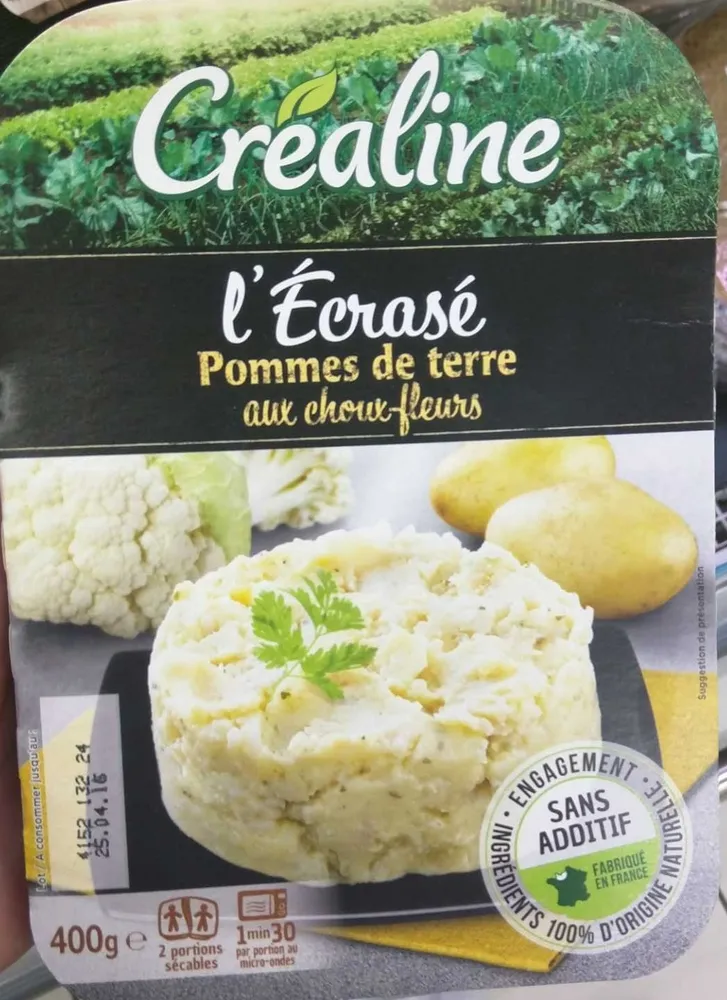 L'Ecrasé Pommes de terre aux choux-fleurs