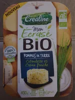 Mon écrasé Bio pommes de terre, ciboulette et crème fraiche