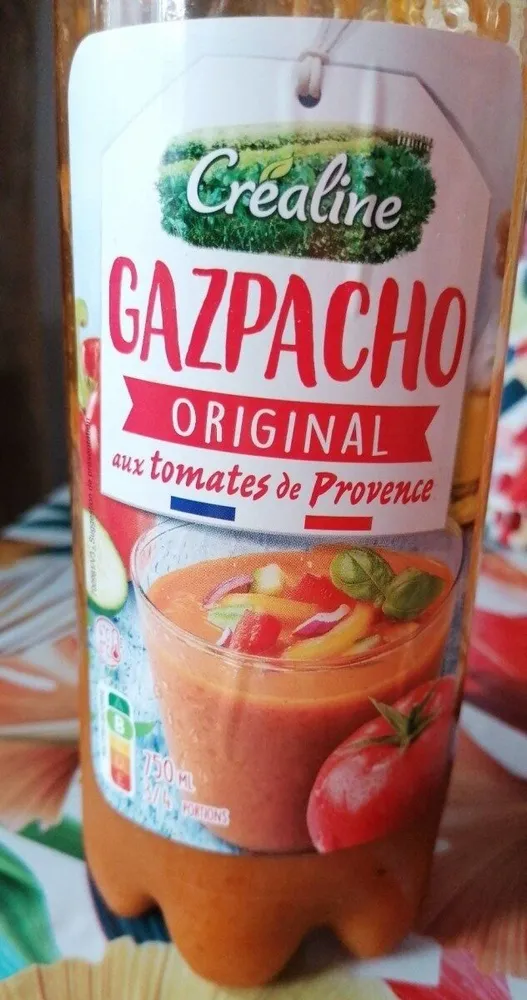 Gazpacho original aux tomates de provence