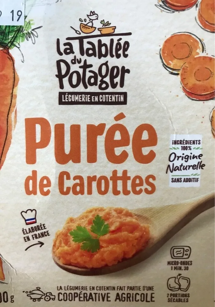 Purée de carottes