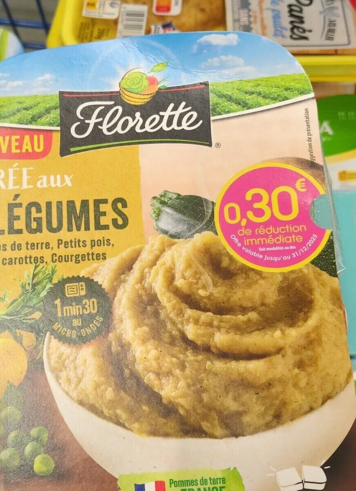 PURÉE aux LÉGUMES