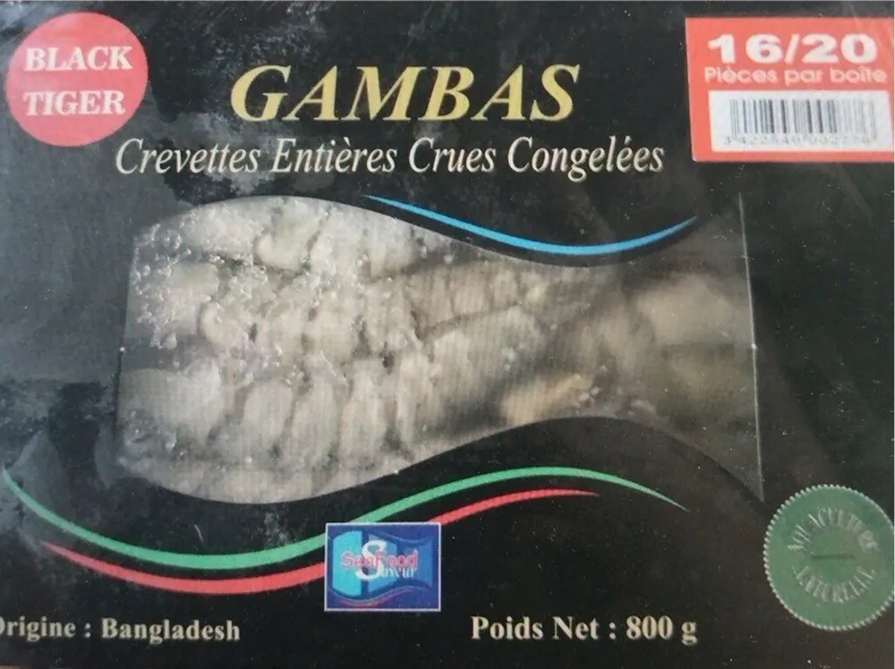 Gambas Black Tiger