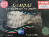 Gambas Black Tiger