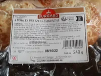 4 boules Bretzels emmental