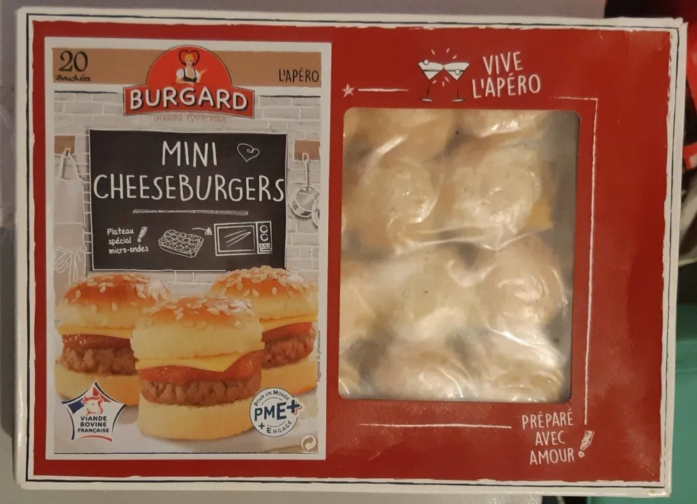 Mini cheeseburger