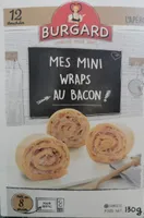 Mes mini wraps au bacon