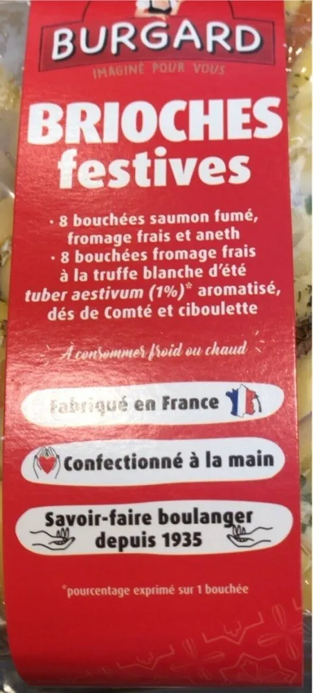 Brioches festives