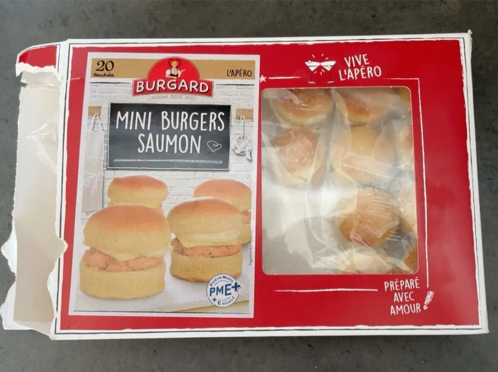 Mini Burgers Saumon