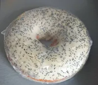Bagel à la truite fumée