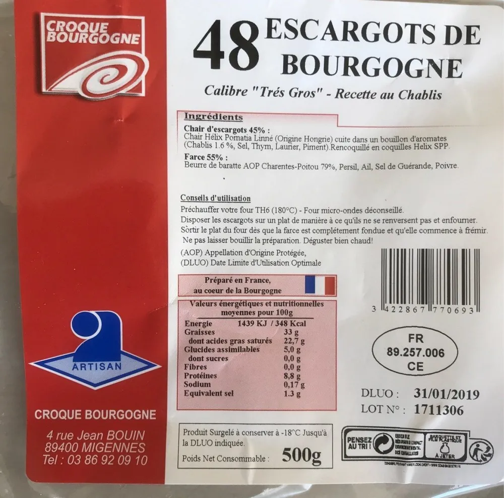 Escargots de Bourgogne