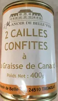Cailles confites