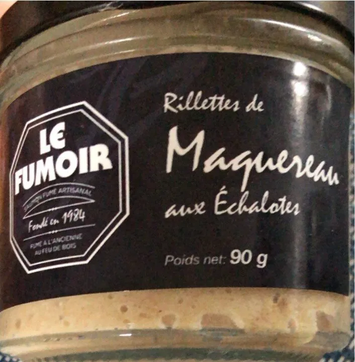 Rillettes de maquereau aux échalotes