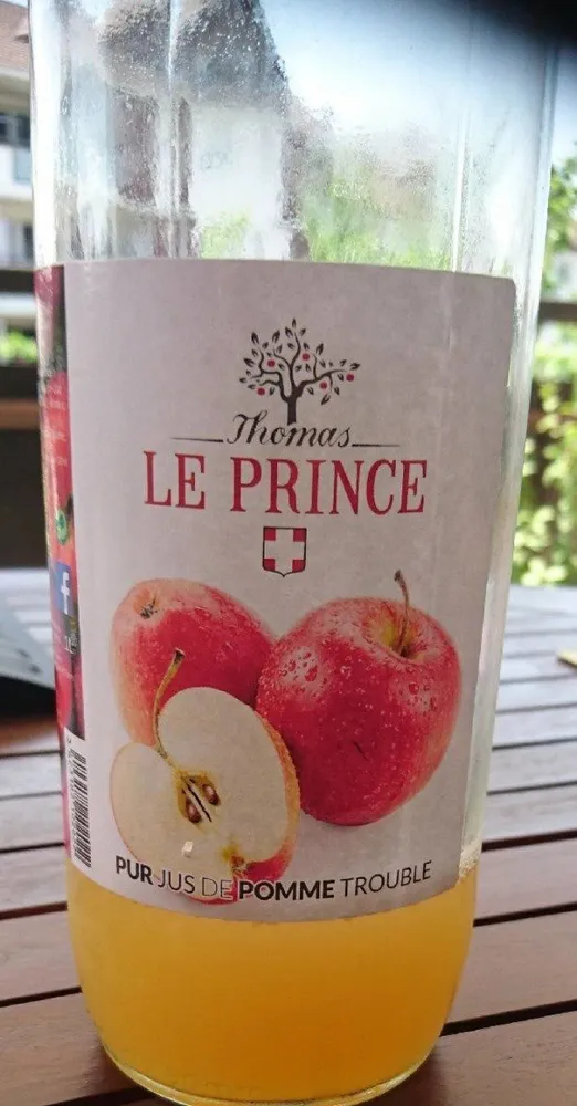 Jus de Pomme trouble