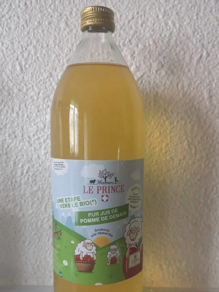 Pur jus de pomme de demain