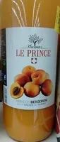 Thomas le Prince nectar d'abricot bouteille verre