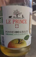 Pomme bio et bulles