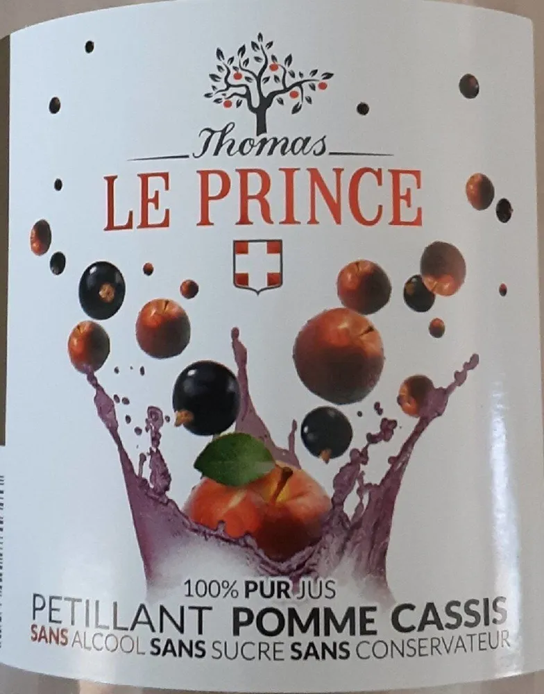 Petillant Pomme-Cassis