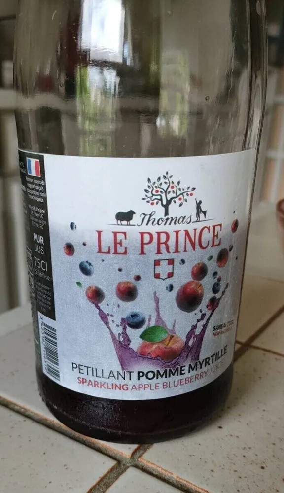 Pétillant Pomme Myrtille