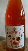 Pétillant pomme framboise