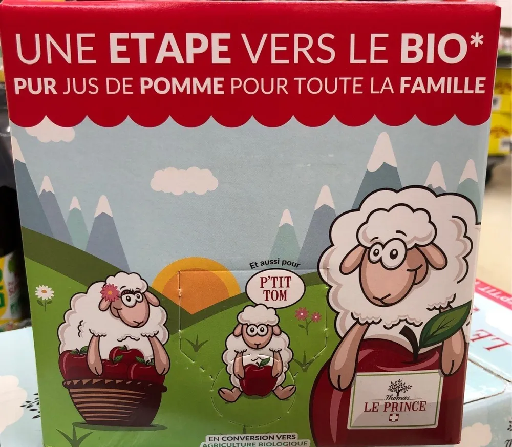 Jus de pomme Thomas Le Prince