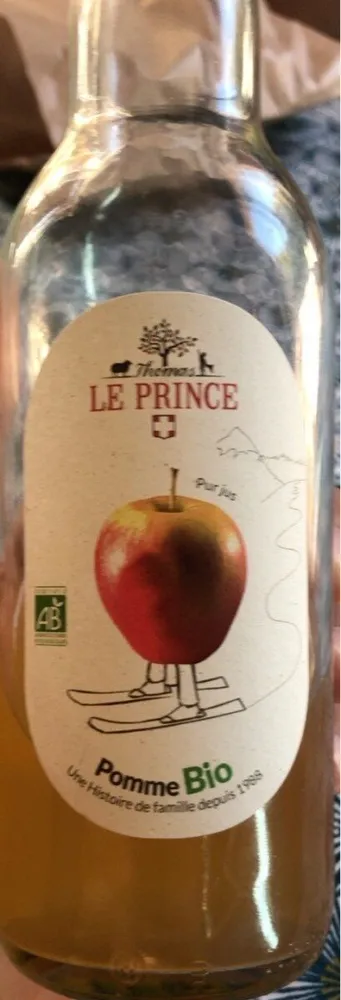Pur jus de pomme Bio