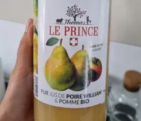 Jus de poire William et pomme bio