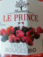 Thomas Le Prince confiture fruits rouges bio