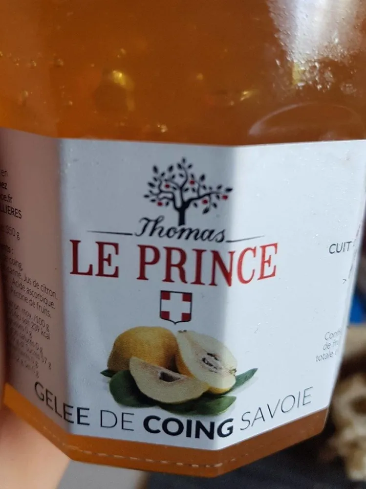 Gelee de coing de savoie