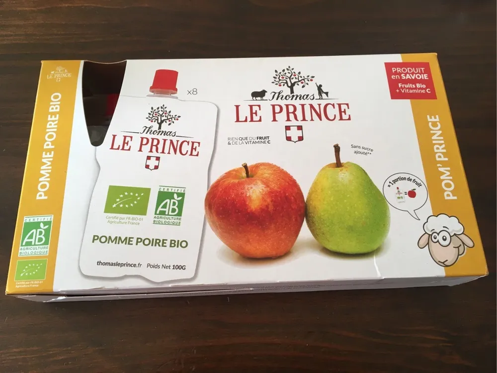 Pom'prince pomme poire