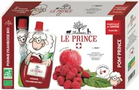 Purée pomme framboise bio
